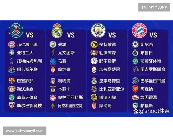 欧冠新赛制下附加赛容错率极低，晋级16强球队均具争冠实力